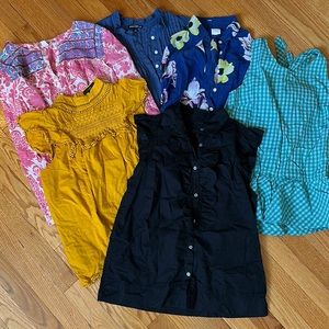 5 J. Crew Blouse Bundle